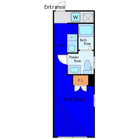 蓮沼駅 徒歩6分 4階の物件間取画像